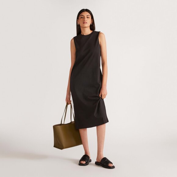 Everlane Women's Weekend Tank Dress in Black, Size Extra Small - Picture 7 of 11